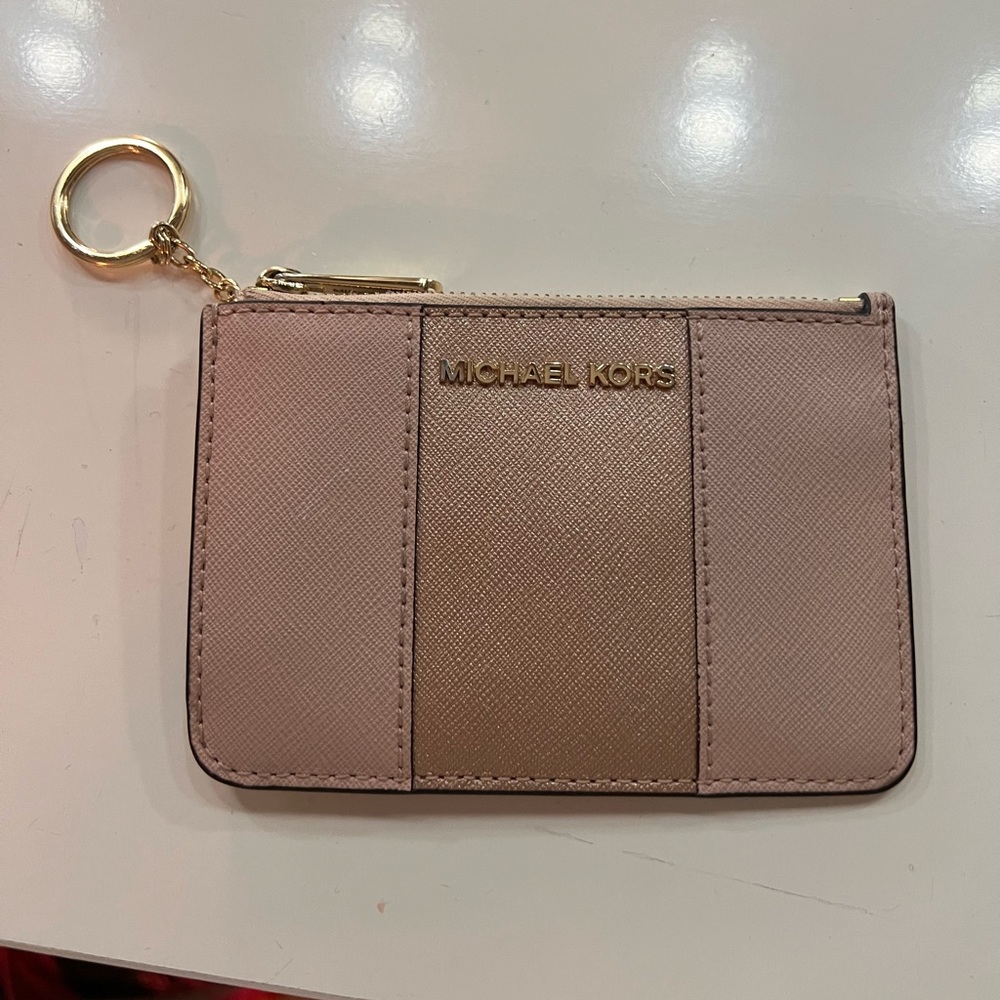 Michael Kors keychain wallet
